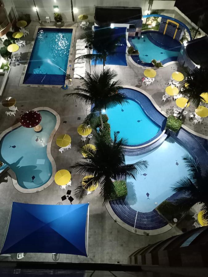 Jardins Das Thermas - Caldas Novas Vista Para Piscina 外观 照片