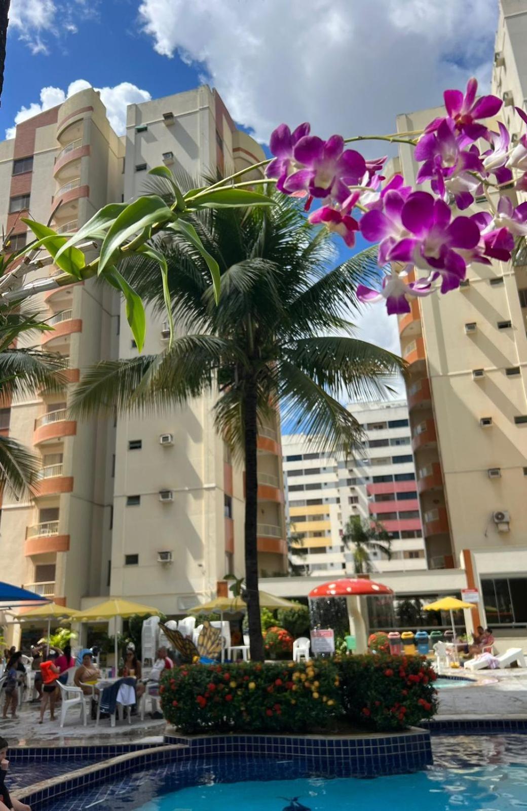 Jardins Das Thermas - Caldas Novas Vista Para Piscina 外观 照片