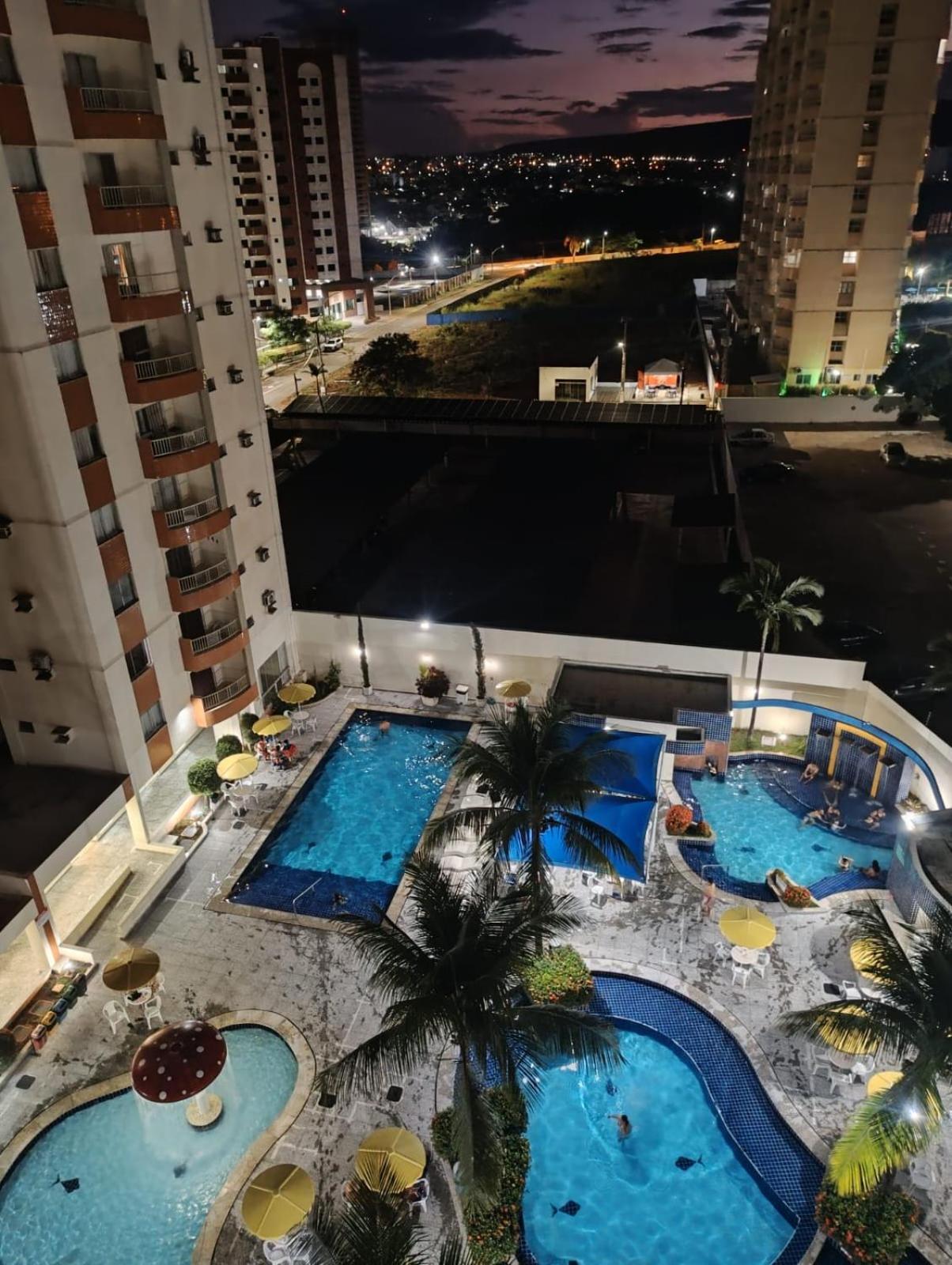 Jardins Das Thermas - Caldas Novas Vista Para Piscina 外观 照片